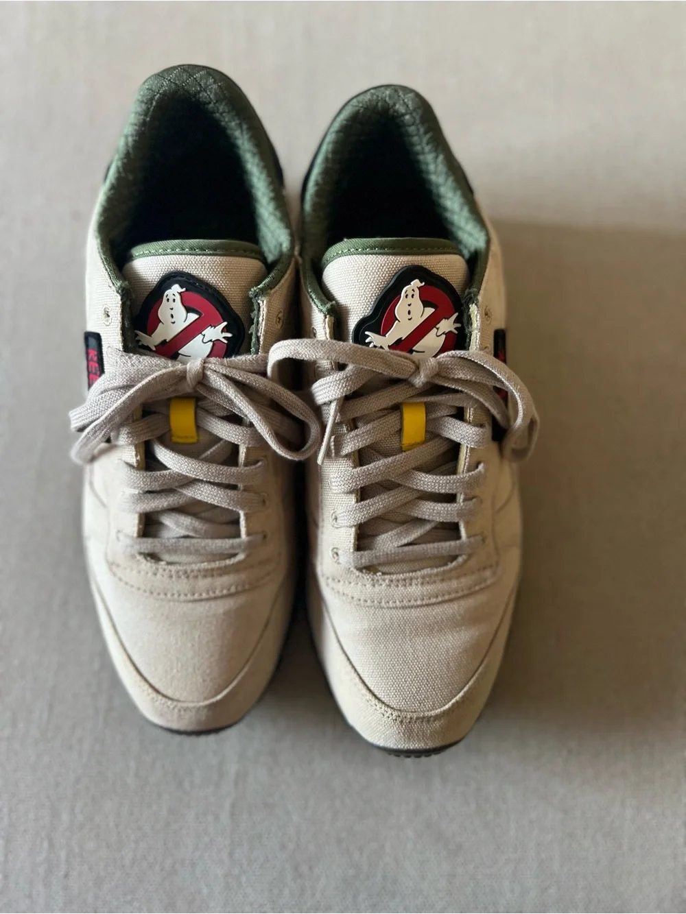 Ghostbusters x Reebok Mens Sneakers in Beige - Limited Edition
